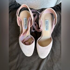 Steve Madden Blush Espadrille Sandals